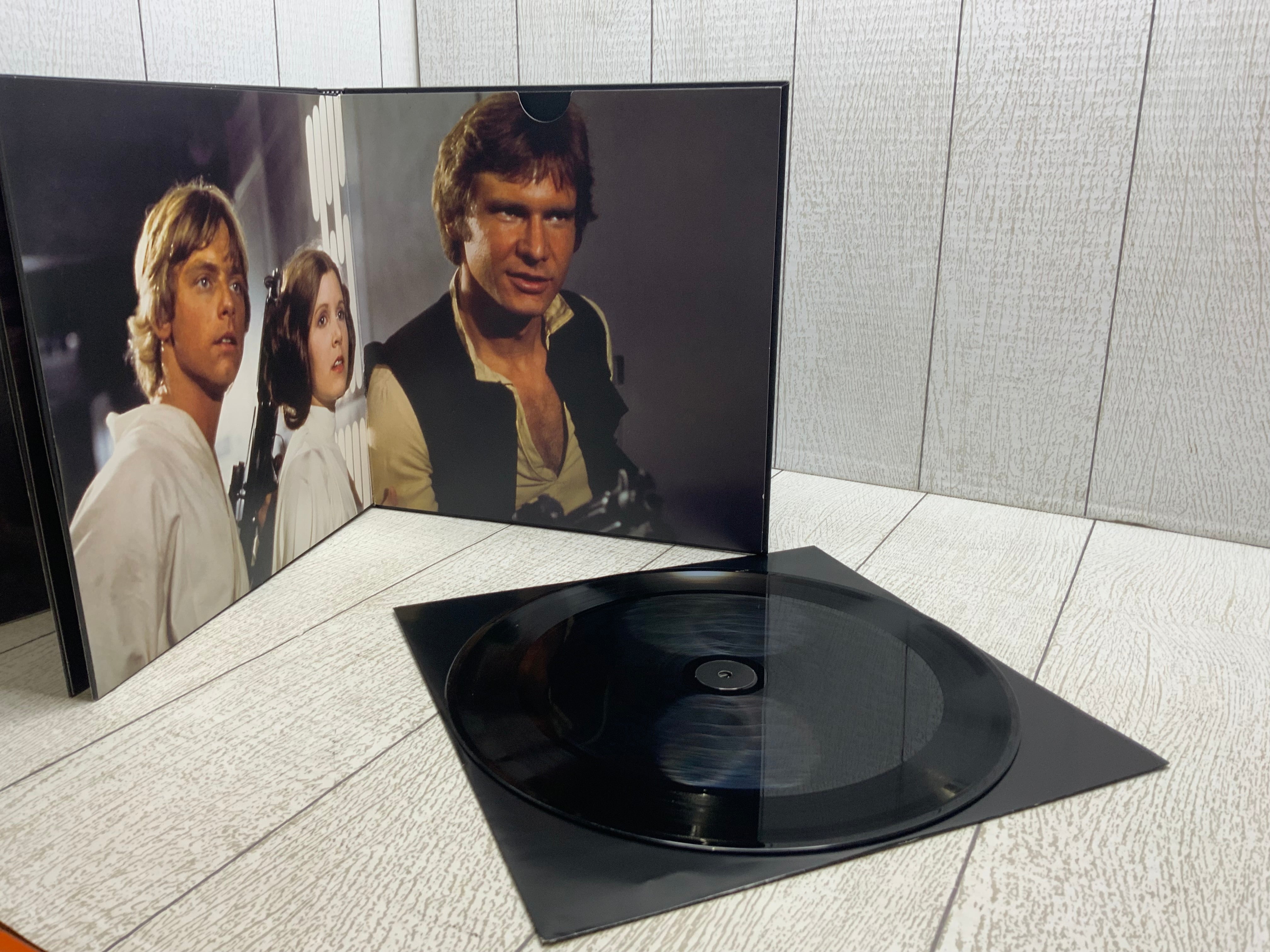 Star Wars: A New Hope Limited Edition 40th Anniversary 3 Hologram Vinyl LPs Set (8037930696942)